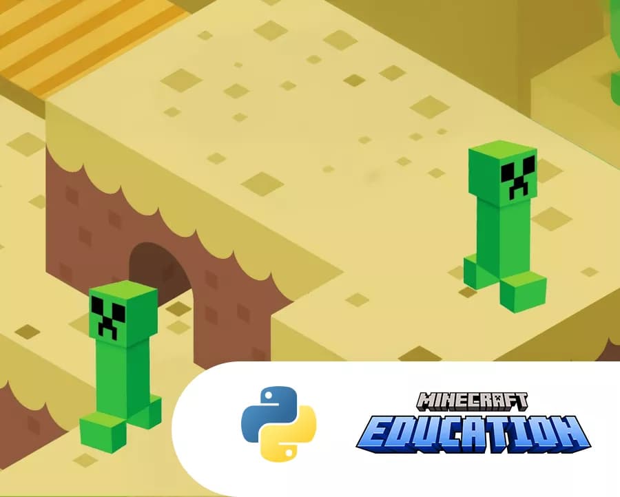 Python mit Minecraft & Roblox - Lua (Kurs mit KI-Elementen) ONLINE