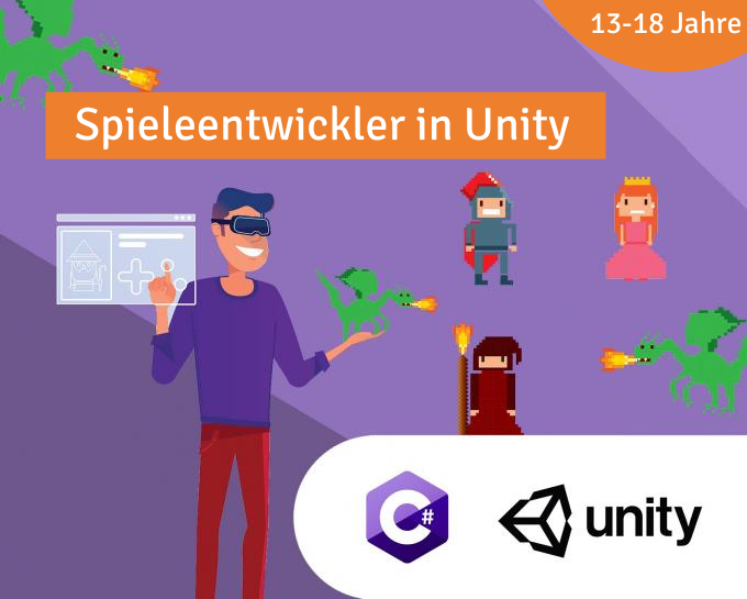 Spieleentwickler in Unity